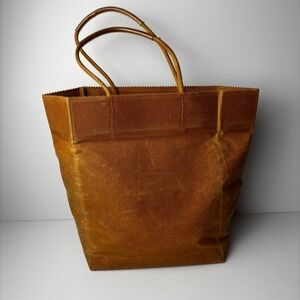 BBB The Brave Brown Bag Cotton Waxed Tote Bag Canadian Designer  Waxed May Court